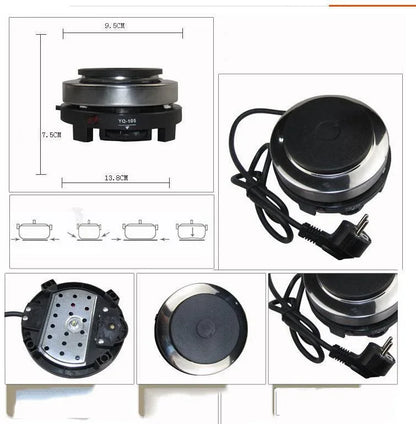 Electric Coffee Pot 1PC Coffee Maker Quick Convenient Electric Oven Coffee Maker Home Office Stainless Steel