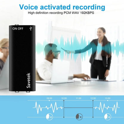 Mp3 Player Voice Activated 8GB 16GB Digital Vocie Recorder Grabadora De Voz