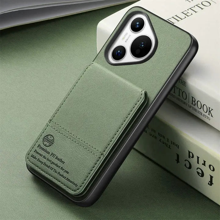 RFID Leather Luxury Case for Huawei Pura 70 Pro Plus 5G Card Cover Flip Back Shell Huawei Pura 70 Ultra Pura70 Pro+ Phone Cover