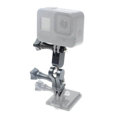 Universal Aluminum Arm Adapter Mount Bracket Connector W/ Knob 1/4'' Inch Screw for GoPro for OSMO Action YI Sports DSLR Cameras
