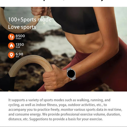 2025 New AMOLED Screen 7.9mm Ultra-thin Women Blue Tooth Call Smart Watch Heart Rate Health Lady Music Sport Fitness Smartwatch