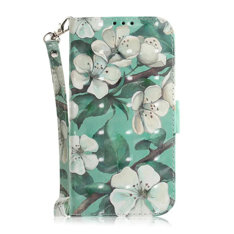 For Xiaomi Redmi 13 Case Solid Color Leather Flip Phone Case for Xaomi Redmi 13 Cover Redmi13 13C 5G Wallet Card Slots Etui