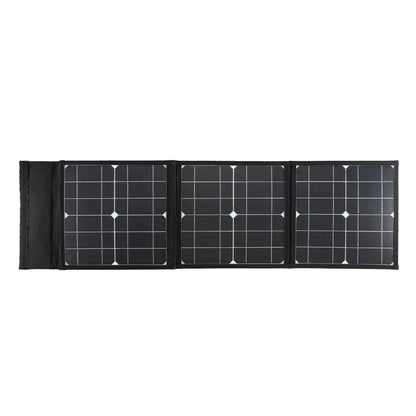 DC+USB Fast Charge 18V 100W Foldable Solar Panel Portable Solar Battery Charger Power Bank for Phone Camping Van RV Outdoor