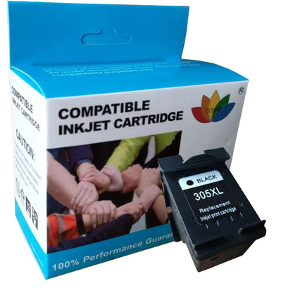 COAAP 305XL Refilled Ink Cartridge Replacement for HP 305 XL HP305 DeskJet 2710 2720 4110 4120 4130 ENVY 6010 6020 6030 6420