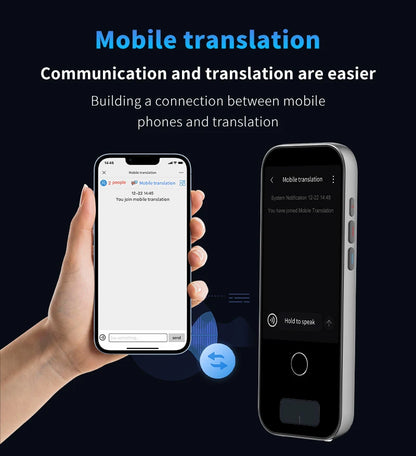 Scan Translation Machine Support 148 Language Translator Device AI Translator With ChatGPT Translator offlin Translation Tourism
