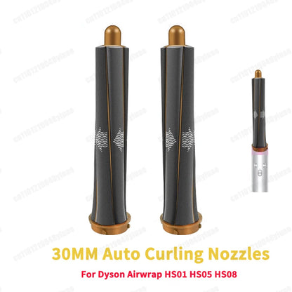 For Dyson Supersonic Hair Dryer Accessories Auto Curling Nozzles 20/30/40mm Cruling Wand For Dyson HD Series Hair Dryer Diffuser