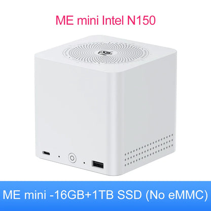Beelink ME Mini ME Pro Intel Twin Lake N150 LPDDR5 4800MHz 16GB RAM 1T SSD WiFi6 4K Dual Lan Home Network Storage NAS Mini Host