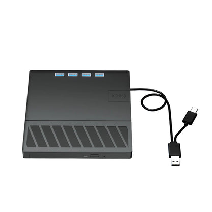 7 in 1 USB 3.0 Type C External CD DVD RW Optical Drive with SD/TF Port CD/DVD/BD -/+RW Player Burner Writer Reader for Laptop PC