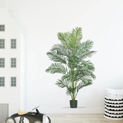 16 Styles Large Tropical Green Plants Wall Stickers Palm Leaves PVC Living Room Art Vinyl Poster Wallpaper Home Decoration Mural