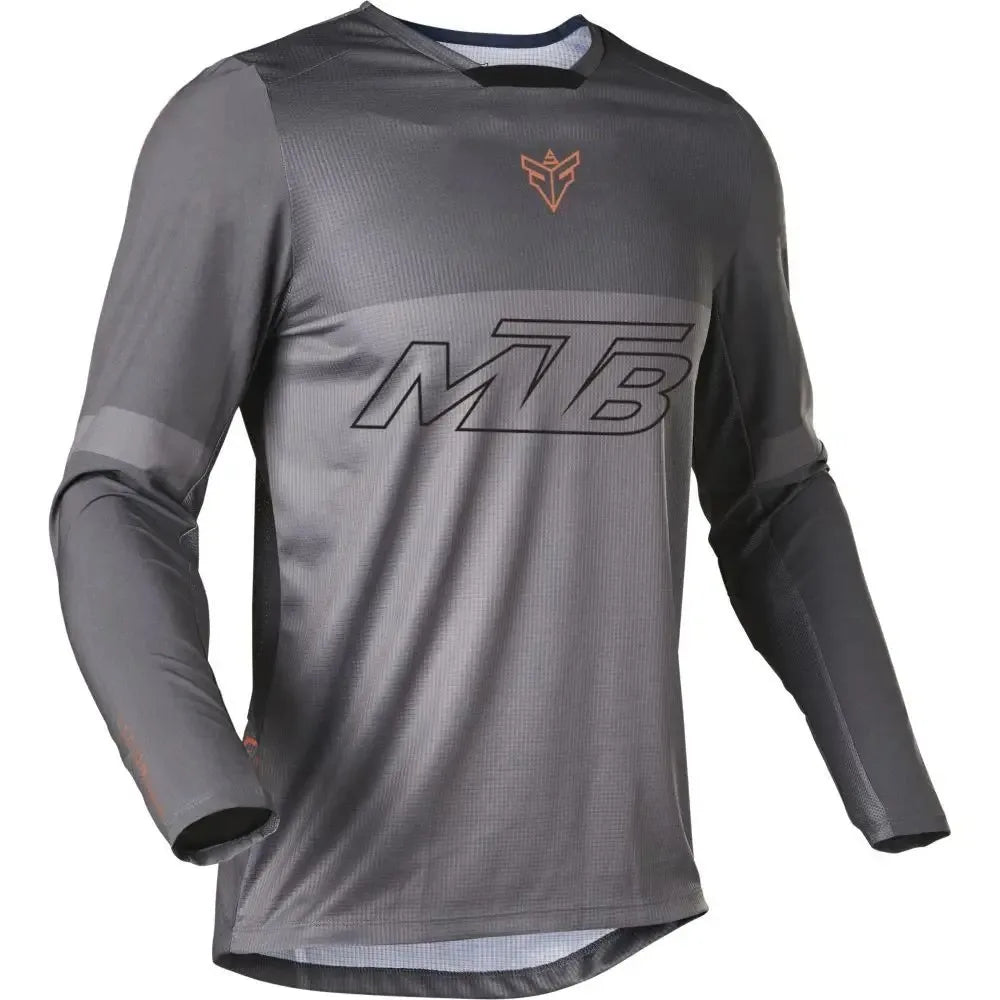 2026 New 3D Printed Mountain Bike Sports T Shirt Off Road Long Sleeve Motorcycle Sportswear Quick Dry Fabric for Race Cycling