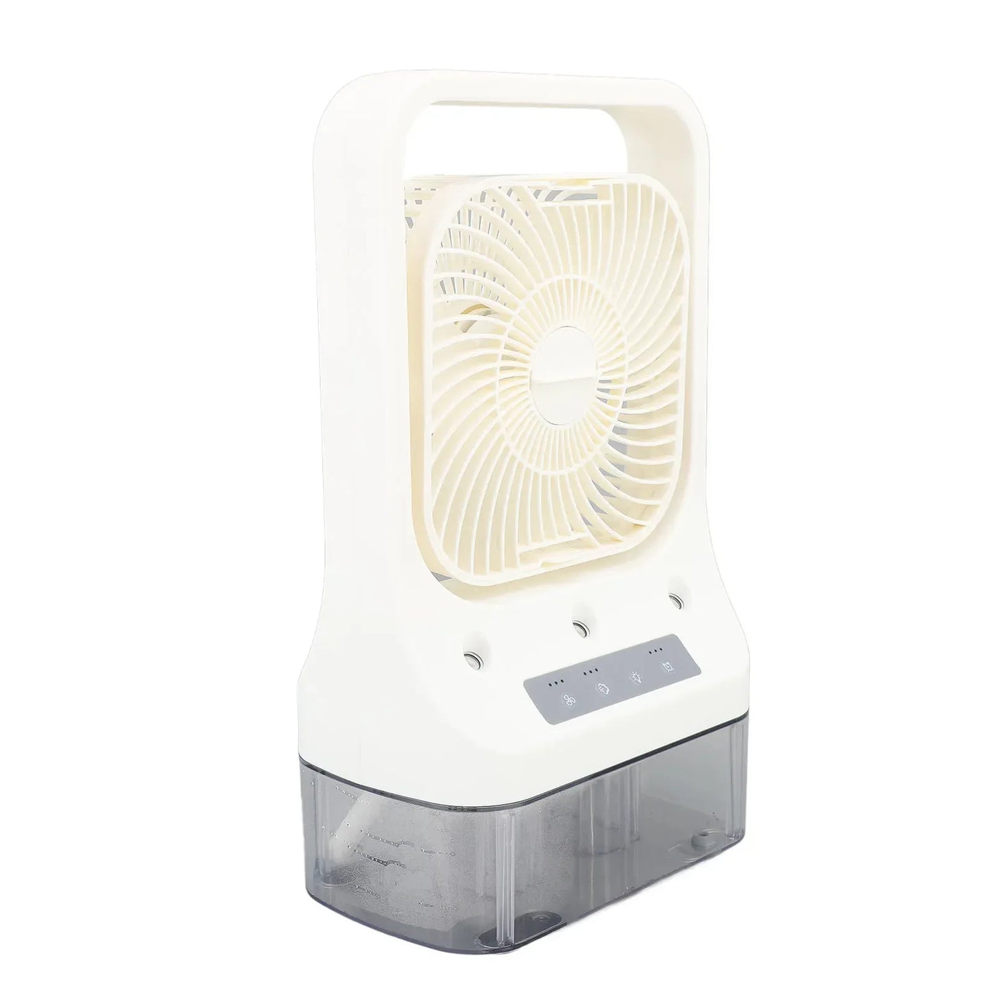 Portable Humidifying Fan Cooler Quiet 3 Gears Automatic Timing Cool Mist Evaporative Fan for Home