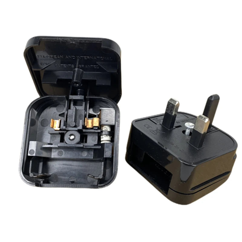 European Euro Eu 2 Pin To Uk 3 Pin Power Socket Travel Plug Adapter Converter Power Adapter Charger AC Power Cord Socket Outlet