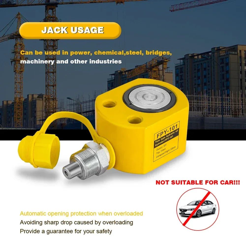 Multi stage Low Height Hydraulic Cylinder Jack Ram Portable Hydraulic Lifting Jack Split Hydraulic Booster for Machinery Bridge