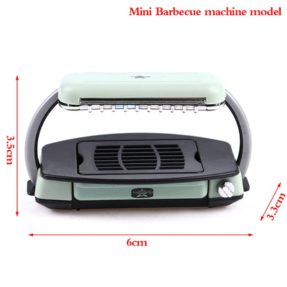1PC Dollhouse 1/12 Scale Mini Bread Machine Miniature Kitchen Access Toaster Home Decoration Spoon Shovel Cookware Model