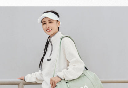 LEE Waterproof Sports Fitness Gym Bag Women Men Large Capacity Yoga Shoe Compartment Dry Pocket Luggage Travel Bag
