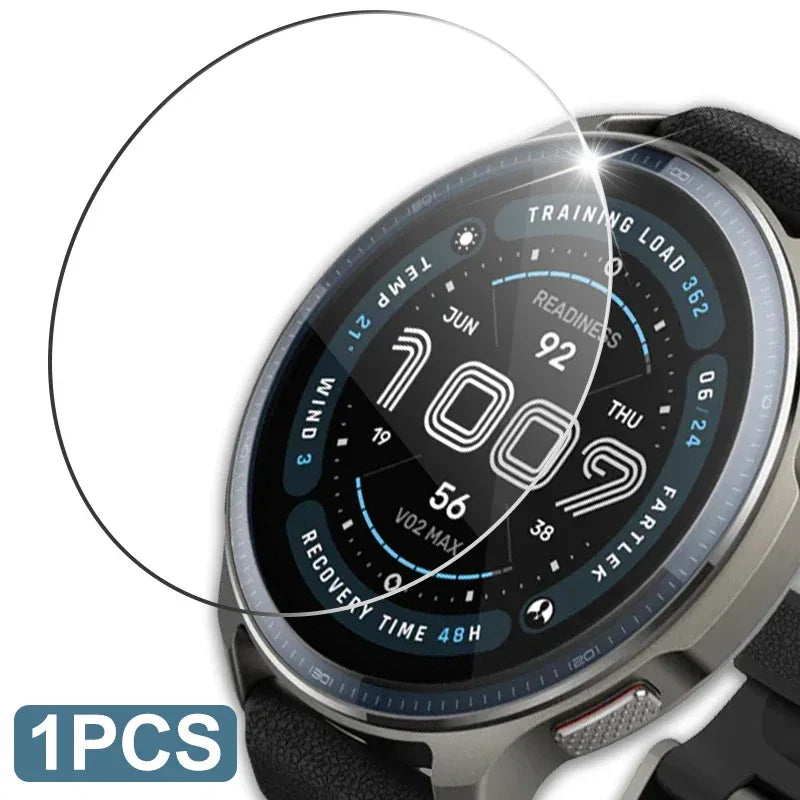 9H Tempered Glass for Amazfit Balance 2 Premium Screen Protector HD Clear Anti-scratch Protective Film for Amazfit Balance2