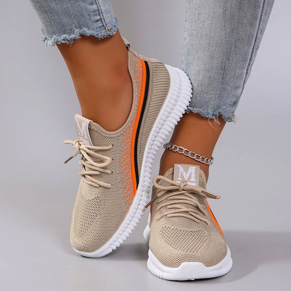 Women's summer breathable mesh flat shoes，women's shoes，casual sneakers shoes, clearance free shipping