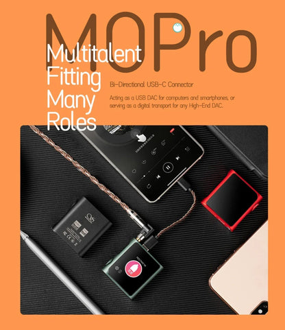 Pre-order Shanling M0 Pro Hi-Res Bluetooth Touch Screen Portable Music Player with Dual ESS ES9219C DAC Chips