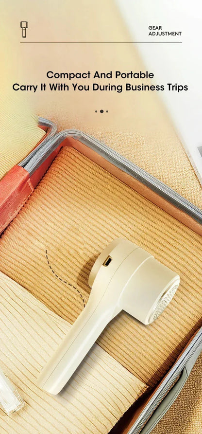 HOMEFISH Lint Remover for Clothing Electric Pellet Fluff Remover Rechargeable Fabric HairBall Shaver Removes Lint from Clothes