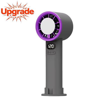 Xiaomi MIJIA Portable Fan Handheld 120 Speed Mini Bladeless Desktop Fan Rechargeable Instant Cooling With Ice Mode For Men Women