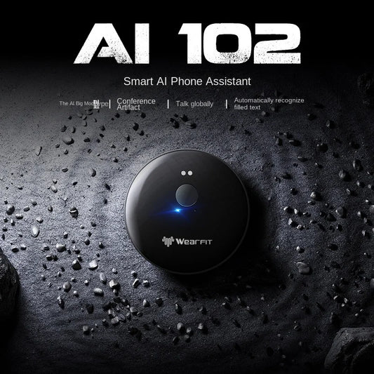 Smart Translating AI 102 Phone Assistant Language Translate Bluetooth Voice Translator Portable Audio Recognition Translation