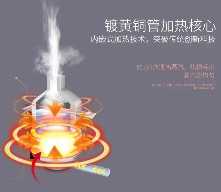 Large steam hanging iron household iron clothes ironing small handheld ironing machine hanging vertical electric iron