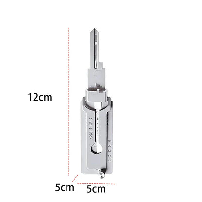 1-4pcs SS001 Key Decoder Tool Pickup Hand Tool Stainless Steel Precision Tool O-ring Pickup Kit Maintenance Repair Kit ﻿