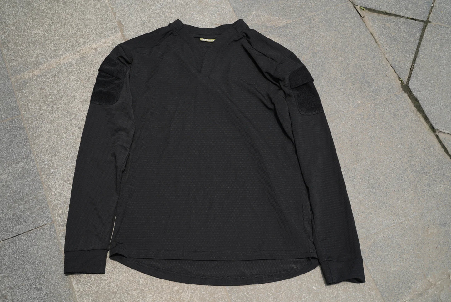 Tactical Tom vs. Quick Drying T-shirt, Long Sleeve Combat Jacket, V-neck Soft and Comfortable Outdoor Sportswear