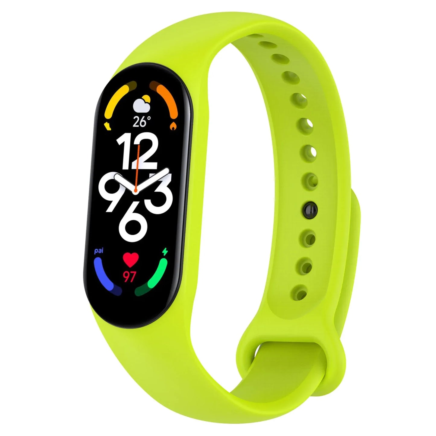 NEW 2022 Watch Strap for Xiaomi Mi Band 7 Wristband Silicone Bracelet Wrist Straps MiBand band7 Smartwatch Accessories