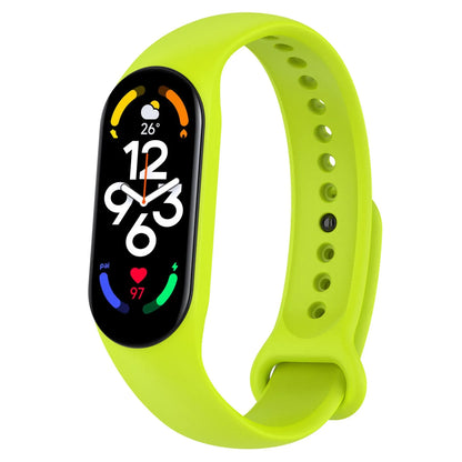 NEW 2022 Watch Strap for Xiaomi Mi Band 7 Wristband Silicone Bracelet Wrist Straps MiBand band7 Smartwatch Accessories