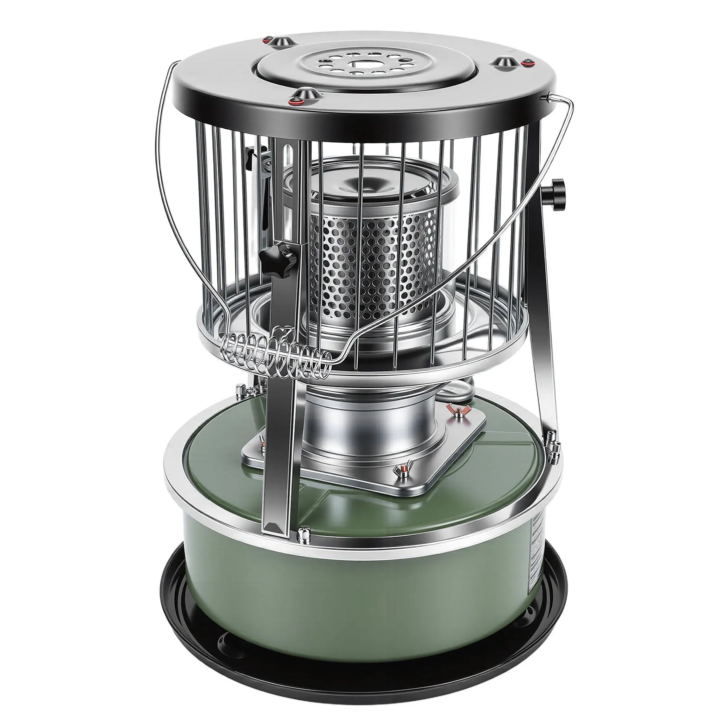 Kerosene Heater Adjustable Height Non Electric Portable 2 in 1 Stove Heater for Camping Garage Adjustable Height Kerosene Heater