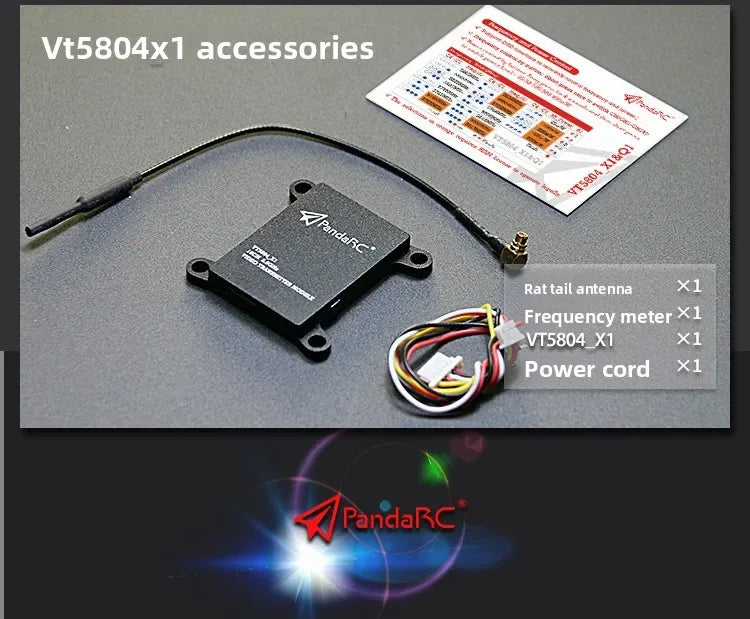 PandaRC Panda 40CH 5.8G 800mW picture transmission FPV VTX wireless transmitter drone crossing machine   jumper t pro gafas fpv