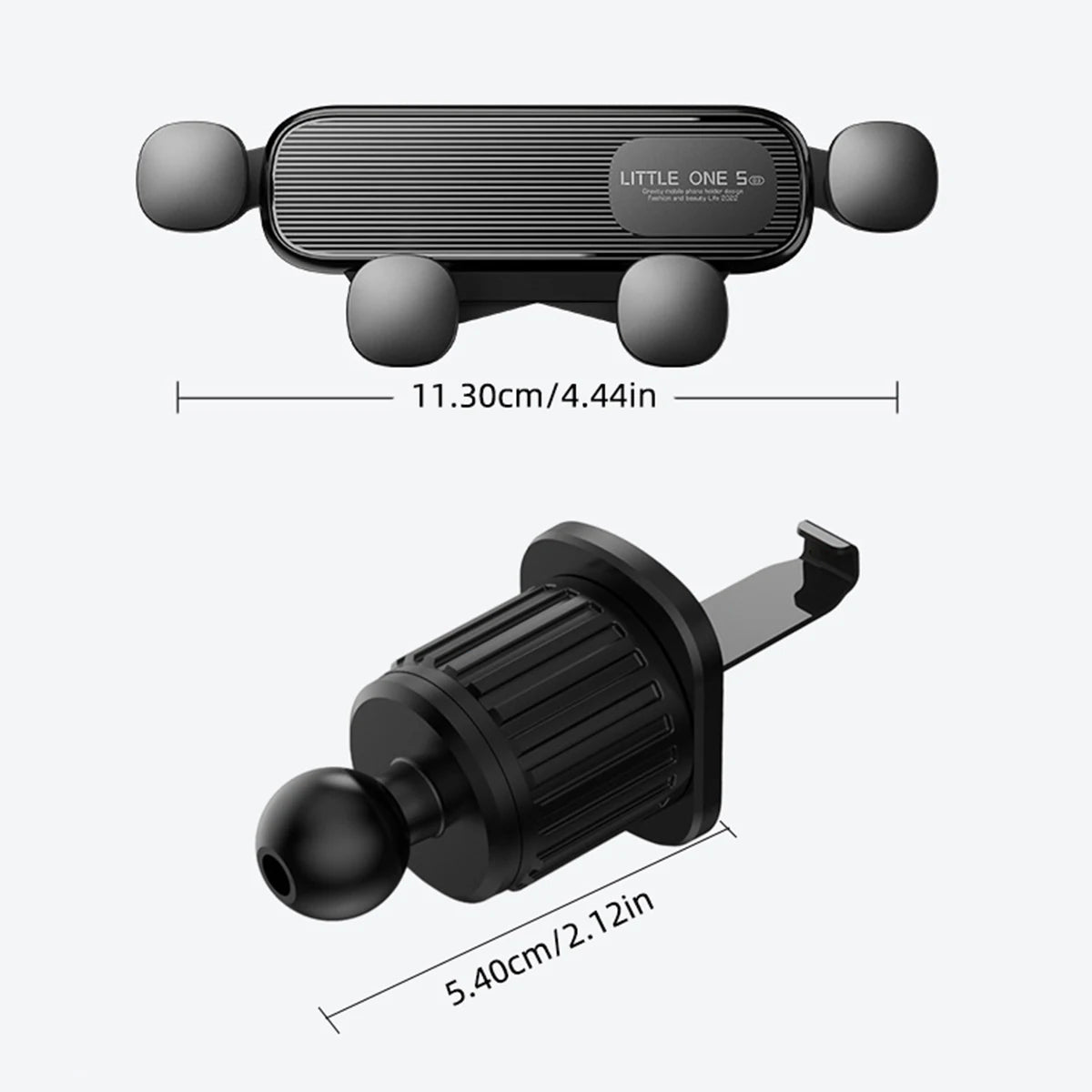 Gravity Car Phone Holder Car Air Vent Phone Holder for 4.7-6.9inch Smartphone Car Interior Stand Supports for Huawei iPhone