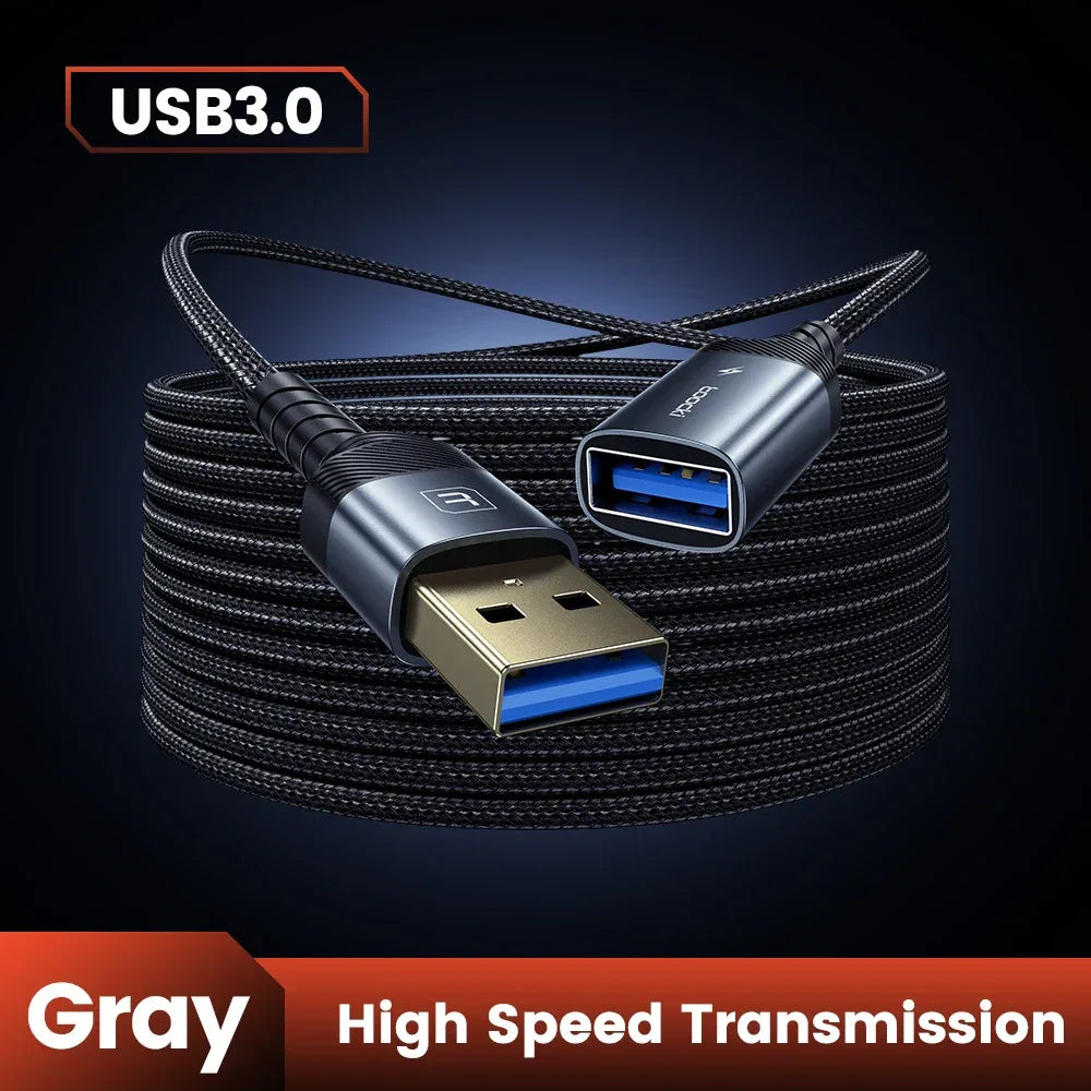 Toocki USB3.0 Extension Cable Male to Female Hi-Speed Transmission Data Cable for PC Laptop TV Xbox USB Extender Cord