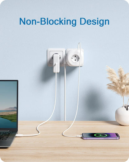 LENCENT USB Sockets dice Without Cable socket EU Socket Adapter Multiple socket EU Outlet Extender