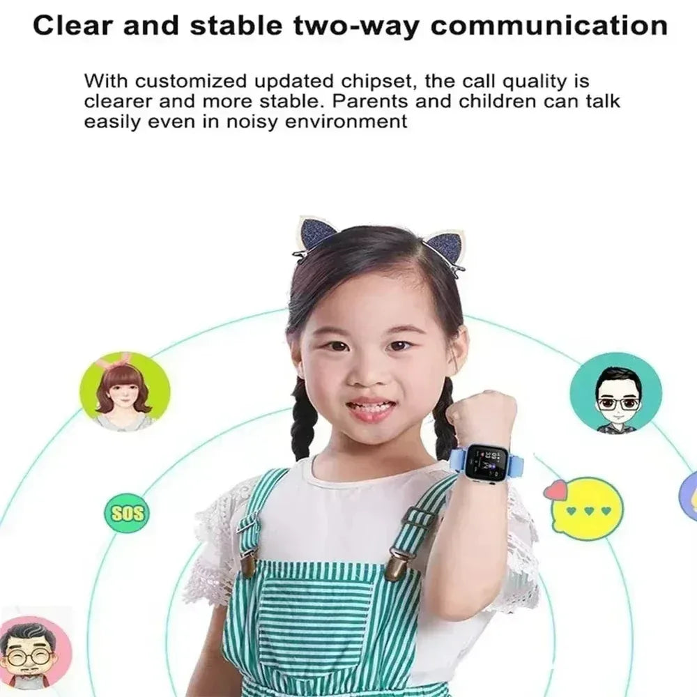 Xiaomi 5G Kids Smart Watch SOS Sim Card Call GPS Location Child SmartWatch Camera Waterproof Boys Girl Gift For Ios Android
