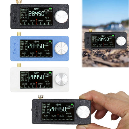 SI4732 0.5-108mhz Portable Radio 1.9inch IPS Screen Pocket Mini Radio LSB USB AM FM FM/AM Radio HF SW MW VHF Radio