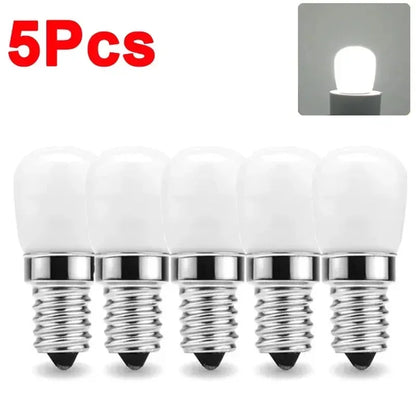 LED Refrigerator Lamp E12 Light Bulb 220V LED Refrigerator Lamp Screw Bulb for Refrigerator Display Cabinet Home Lighting