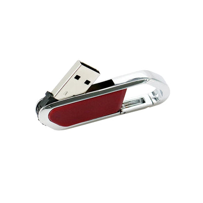 Pendrive 256GB USB Flash Drive Leather with Metal Keychain 64GB 32GB 8GB Business Usb Memories Disk 128GB Pen Drive Memory Stick