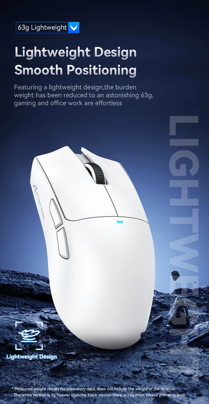 ATTACK SHARK X11 Wireless Gaming Mouse PAW3311 Sensor 22000DPI 3 Modes Wired 2.4G BT 280mAh Rechargeable Mouse