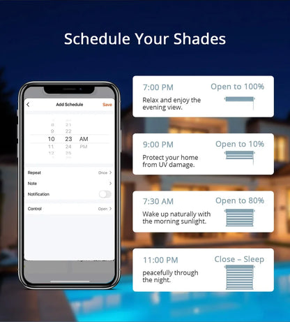 Zemismart Zigbee Smart Roller Shade Driver Built in Battery with Knob Control Speed Work with Tuya App Alexa Google Home Voice