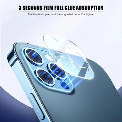 8IN1 4Pcs Anti-Spy Tempered Glass Screen Protector + 4Pcs HD Camera Lens For iPhone 11 12 13 14 15 16 Pro Max 16 Plus 16e Film by PDG ibma