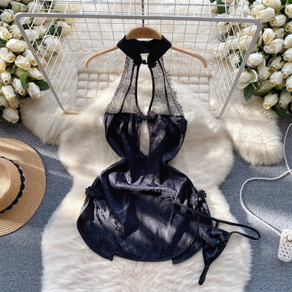 Combinaisons de plage bikini tendance pour femmes, asymétriques, moulantes, entrejambe ouverte, maillots de bain sexy automne-hiver, dos nu, body sensuel, hotsw