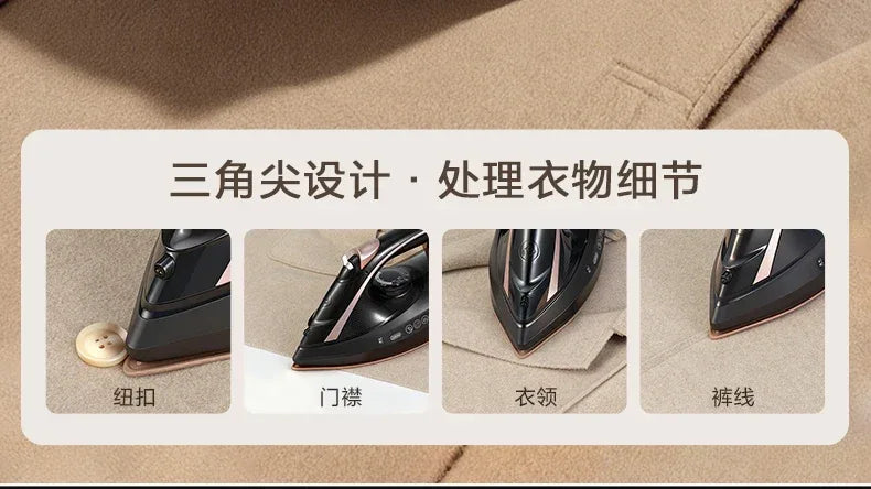 Handheld Portable Steam Iron Compact for Home Use Dry And Wet Ironing Clothes Smoothing Machine