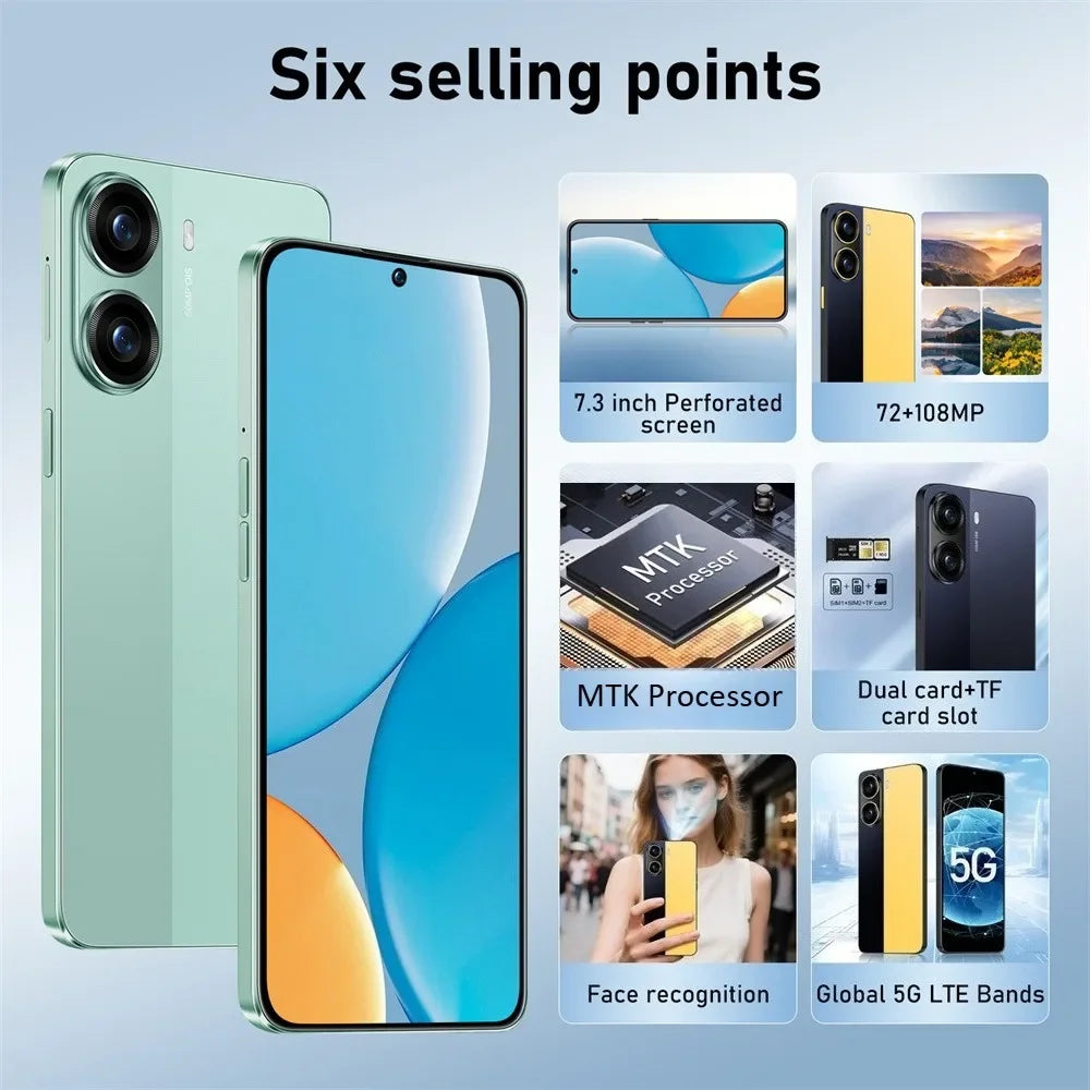 Hot Silicone Protective Covers Use for X7 Pro Smartphone Accessories Mobile Cell Phones Case High-quality Android 5G 7.3Inch