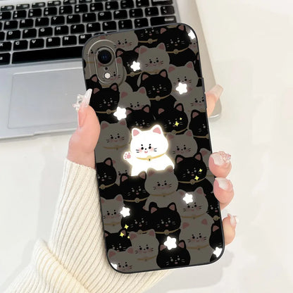 For iPhone X XR XS SE 2020 Case iPhoneX Liquid Soft Silicone Case For iPhone x s XR Back Cover For iphone se 2020 Phone Bumper