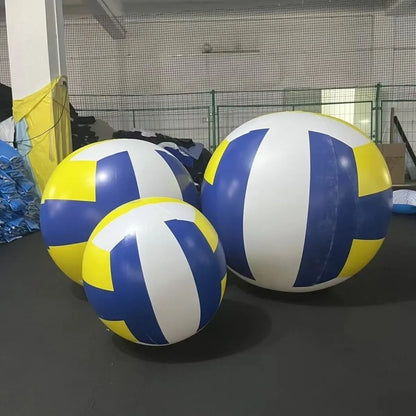 0.6-2m Pvc Volleyball, Inflatable Balloon, Parent-Child Interactive Children's Toy Ball, Kindergarten Ball, Interactive Props