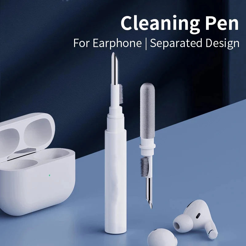 Headphone Cleaning Pens Bluetooth Earphone Cleaning Tools Multifunctional Phone PC Screen Keyboard Integrated Cleaning Brush Kit