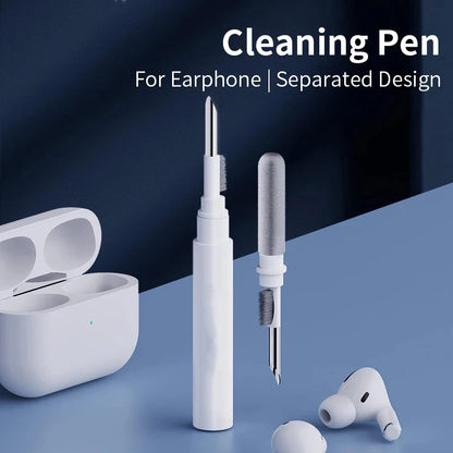 Headphone Cleaning Pens Bluetooth Earphone Cleaning Tools Multifunctional Phone PC Screen Keyboard Integrated Cleaning Brush Kit