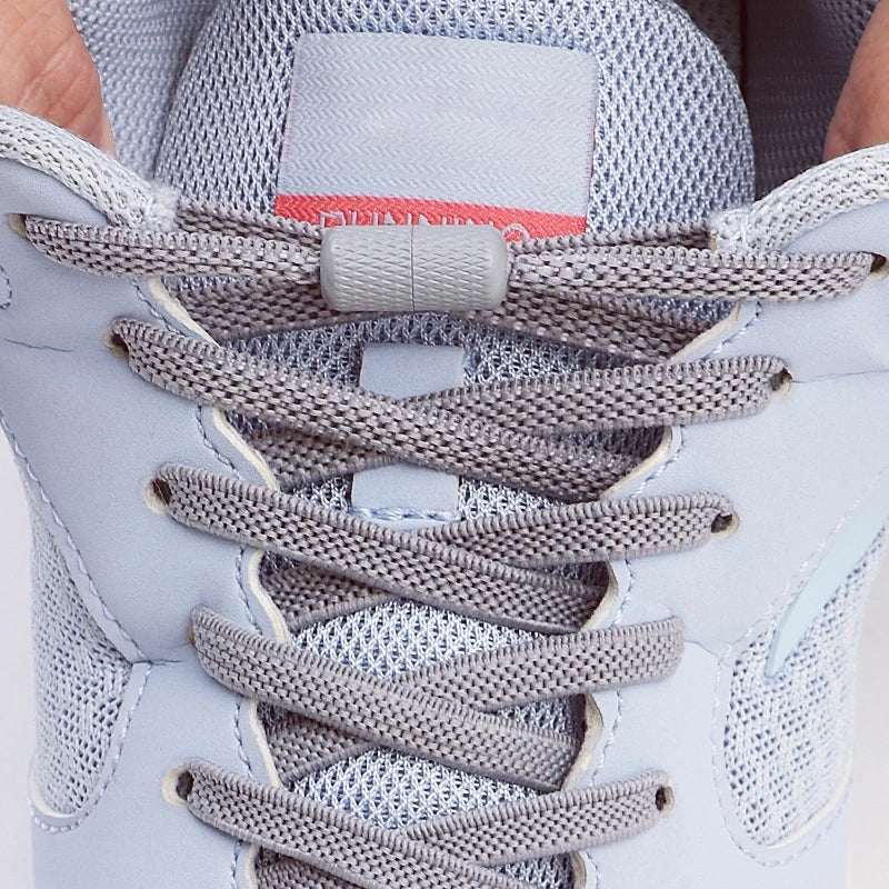Metal Capsule Buckle Shoelaces without ties Sneaker Flats Elastic Laces Kids Adult Quick Lace On/Off Shoelace 1Pair/2Pair